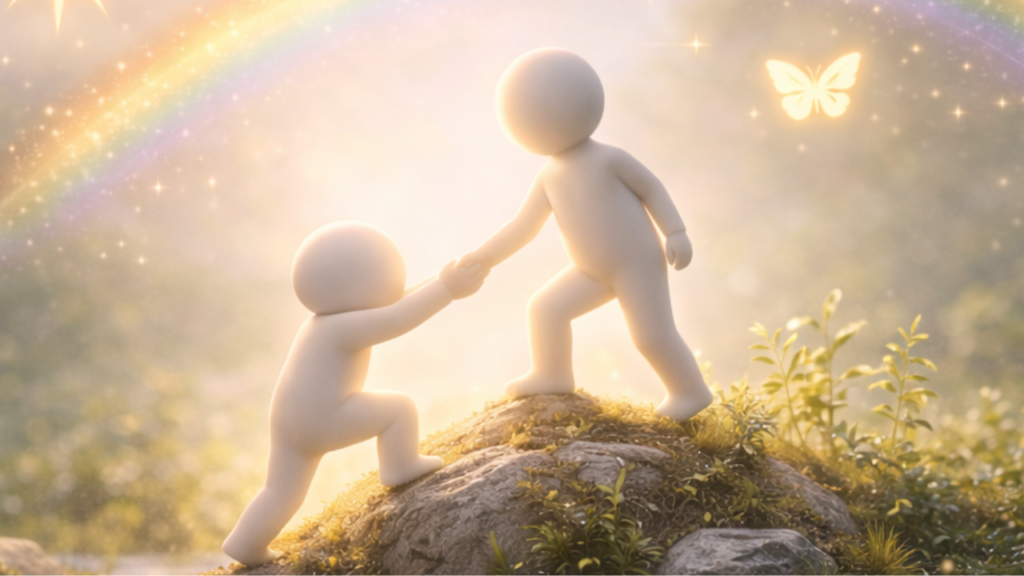 希望と回復をイメージした画像。